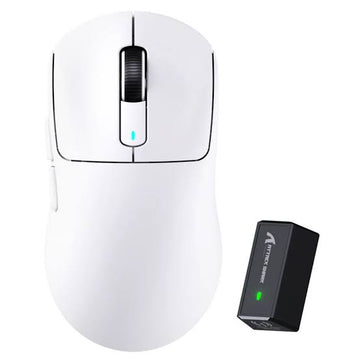 Attack Shark X3Pro 4K/8K Wireless Gaming Mouse – PAW3395 Sensor, 26K DPI, Kailh GM8.0 Switch, Tri-Mode, 7 Buttons – White