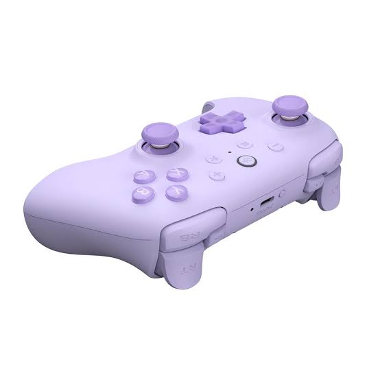 8BitDo Ultimate 2C Wireless Controller Purple – Hall Effect Joysticks, 1000Hz Polling Rate, Bluetooth & 2.4G Wireless