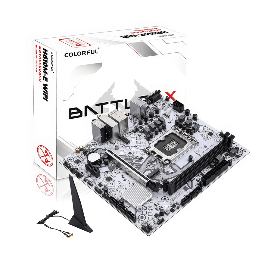 🌈 Colorful H610 DDR5 WiFi Motherboard | LGA1700 | Intel 12th/13th Gen Support | Best Budget DDR5 Board in Pakistan 🇵🇰 | Daddu Charger Gaming Store 🎮