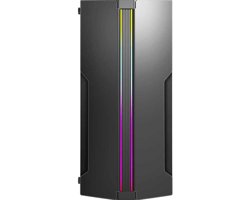 MSI MAG Laevatein 100L RGB Mid-Tower ATX Gaming Case – Premium Airflow, Tempered Glass, Pre-Installed RGB Fans