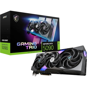 MSI GeForce RTX 5090 32GB Gaming Trio OC Graphics Card | GDDR7, PCIe 5.0, RTX 5th Gen