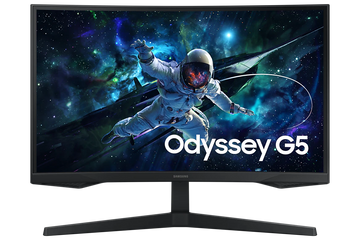 Samsung Odyssey G5 G55C 27" 165Hz 2K QHD VA Curved Gaming Monitor – LS27CG552