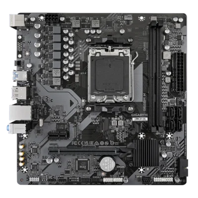 Gigabyte B650M H Motherboard New – AMD AM5, DDR5, Micro-ATX, PCIe 4.0, 2 RAM Slots