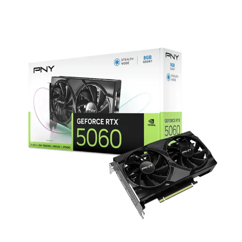 PNY GeForce RTX 5060 8GB GDDR7 – New Graphics Card | Best Mid-Range Graphics Card in Pakistan
