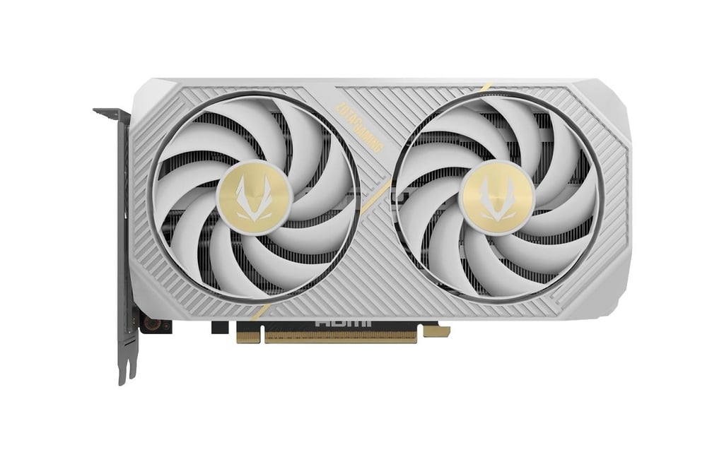 ZOTAC GAMING GeForce RTX 5060 Ti 16GB Twin Edge OC White Edition – GDDR7, PCIe 5.0, Dual Fan Gaming Graphics Card